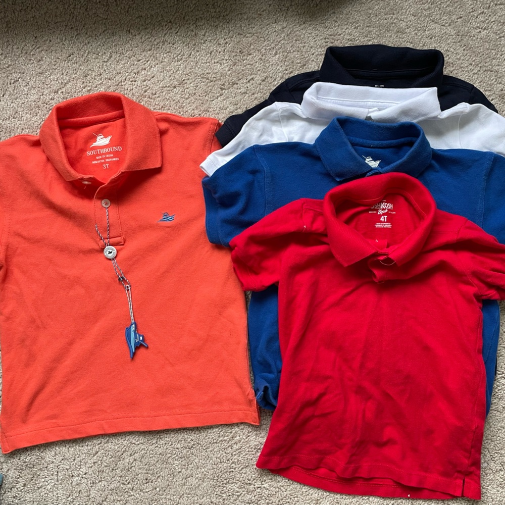 Lot of 3T/4T polos